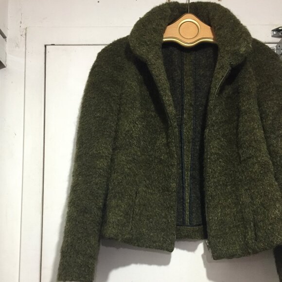 VINTAGE MARIELLA BURANI AMULETI WOOL BLEND JACKETS SIZE 8 - Picture 5 of 9